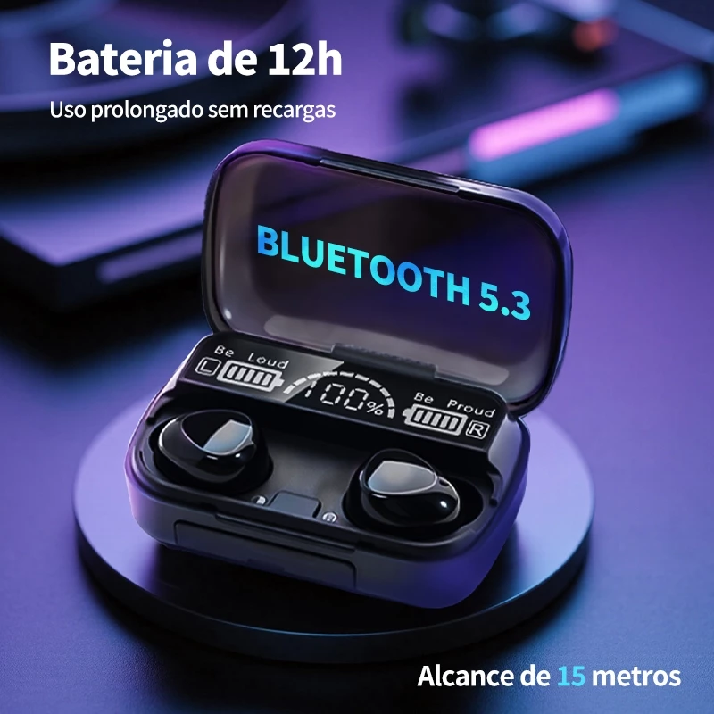 fone de ouvido m10 sem fio tws fone de ouvido bluetooth est reo com pod carregador bluetooth 5.0 fone presente premium fone de ouvido m10 sem fio tws fone de ouvido bluetooth est reo com pod carregador bluetooth 5.0 fone presente premium